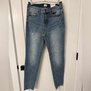 Sneak Peek Medium Wash Skinny Jeans